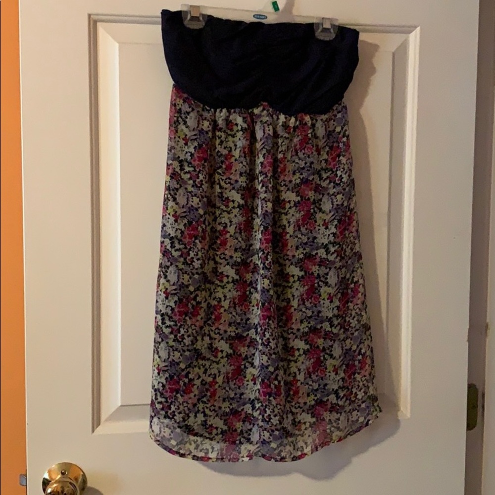 Express tube top dress. Size small. Like new.